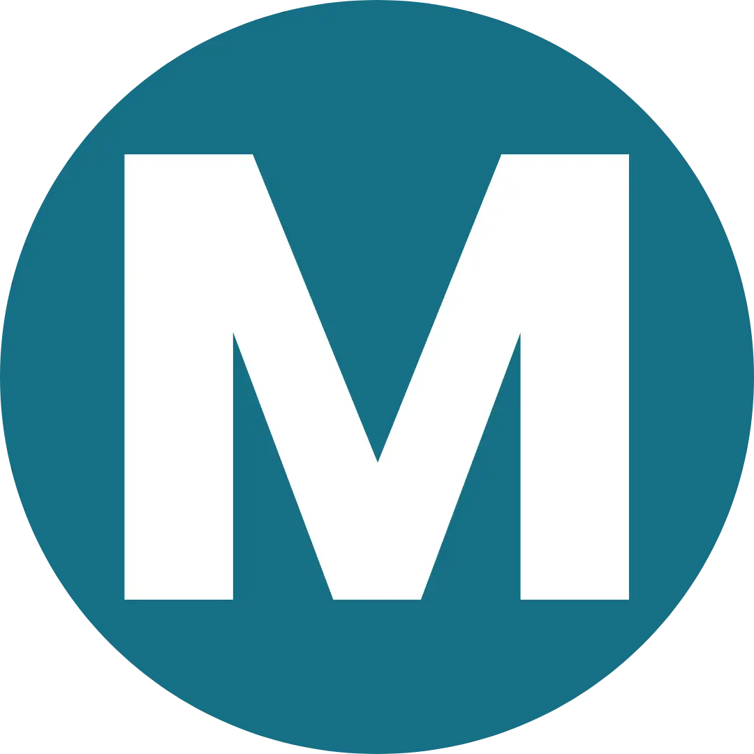M Placeholder Cerulean